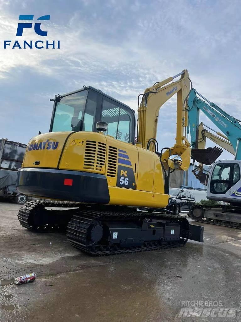 Komatsu PC 56 ミニ油圧ショベル 7t以下（ミニユンボ・ミニディガー）