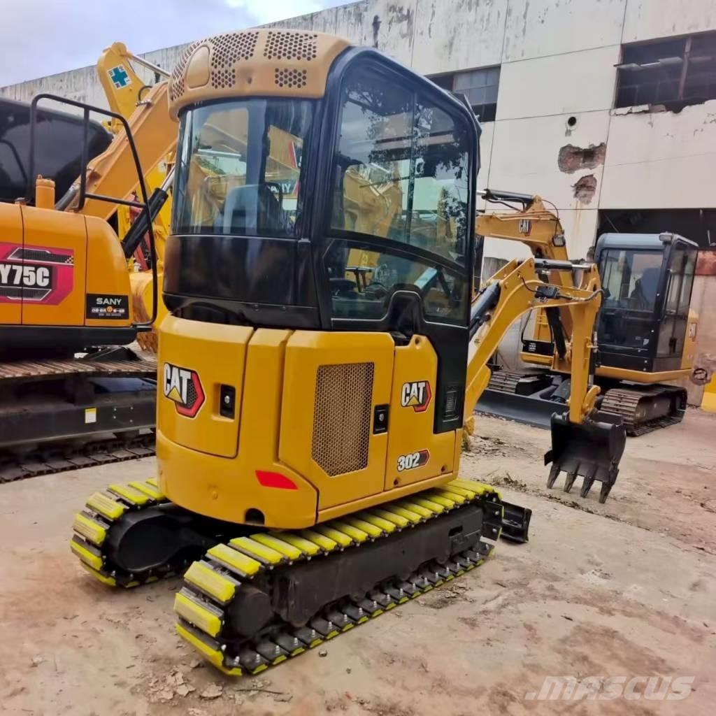 CAT 302 CR 中型油圧ショベル 7ｔ-12ｔ（ユンボ・パワーショベル・バックホー）
