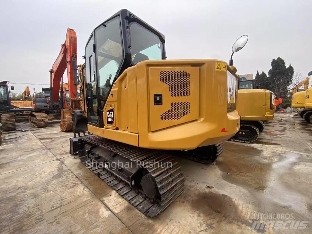 CAT 307,5 中型油圧ショベル 7ｔ-12ｔ（ユンボ・パワーショベル・バックホー）