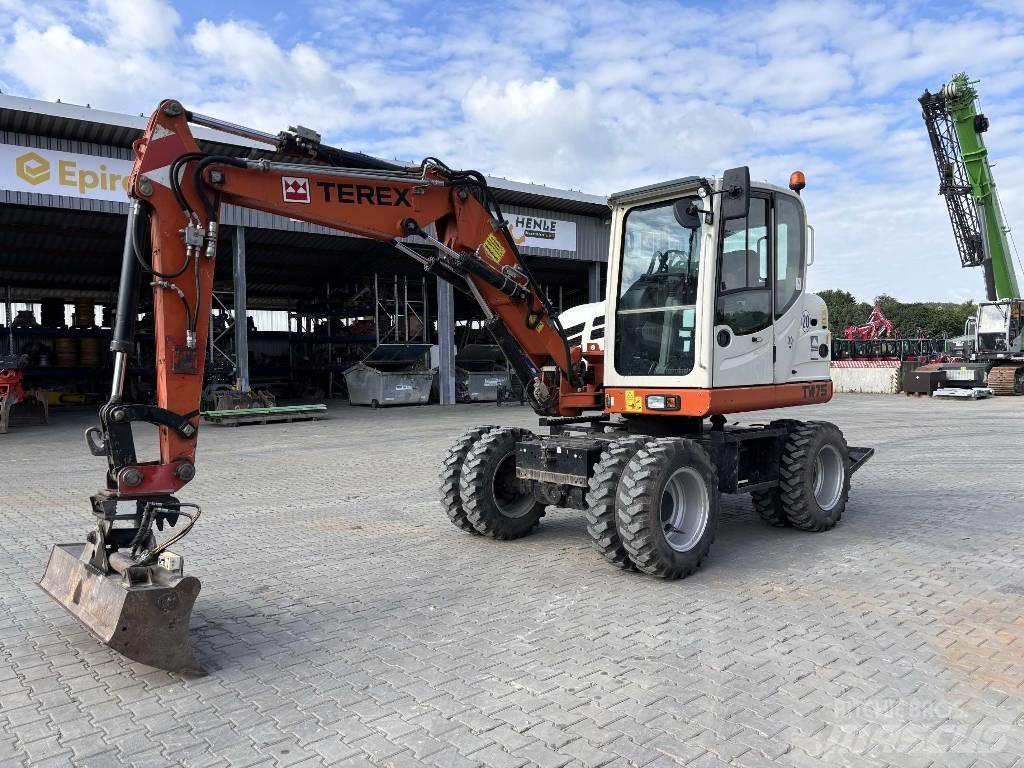 Terex TW 75 ホイール式油圧ショベル（パワーショベル・ユンボ・バックホー）