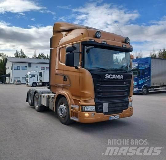 Scania R 410 6x2 中古トラクターヘッド | トレーラーヘッド