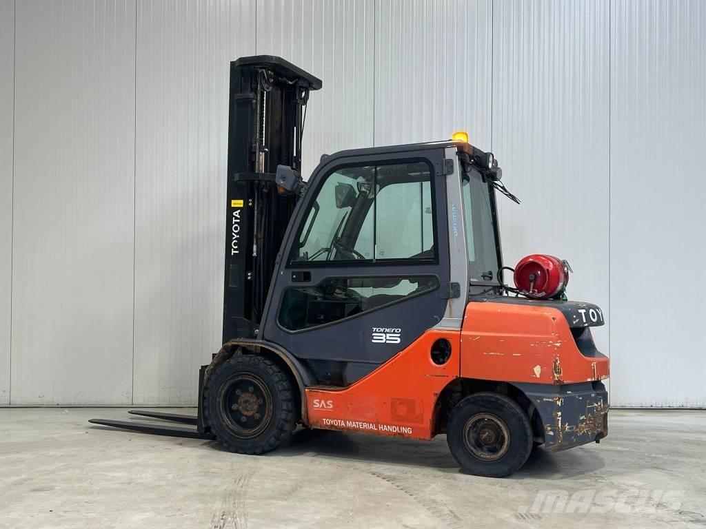 Toyota 02-8FGJF35 LPGフォークリフト