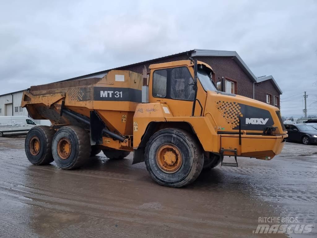 Moxy MT 31 6x6 アーティキュレート式ダンプトラック