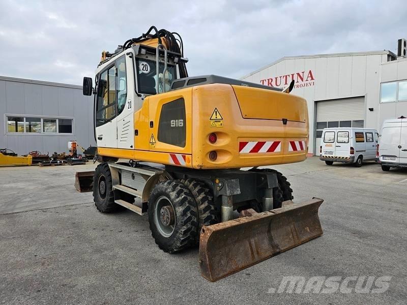 Liebherr A916 ホイール式油圧ショベル（パワーショベル・ユンボ・バックホー）