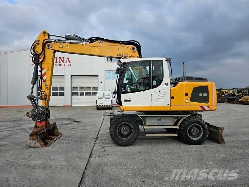 Liebherr A916 ホイール式油圧ショベル（パワーショベル・ユンボ・バックホー）