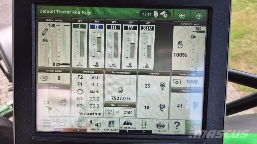 John Deere 6195 R トラクター