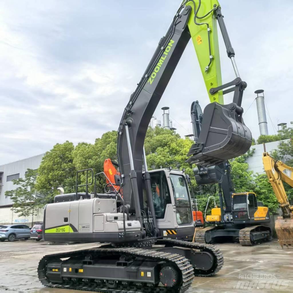 Zoomlion ZE215G 中型油圧ショベル 7ｔ-12ｔ（ユンボ・パワーショベル・バックホー）