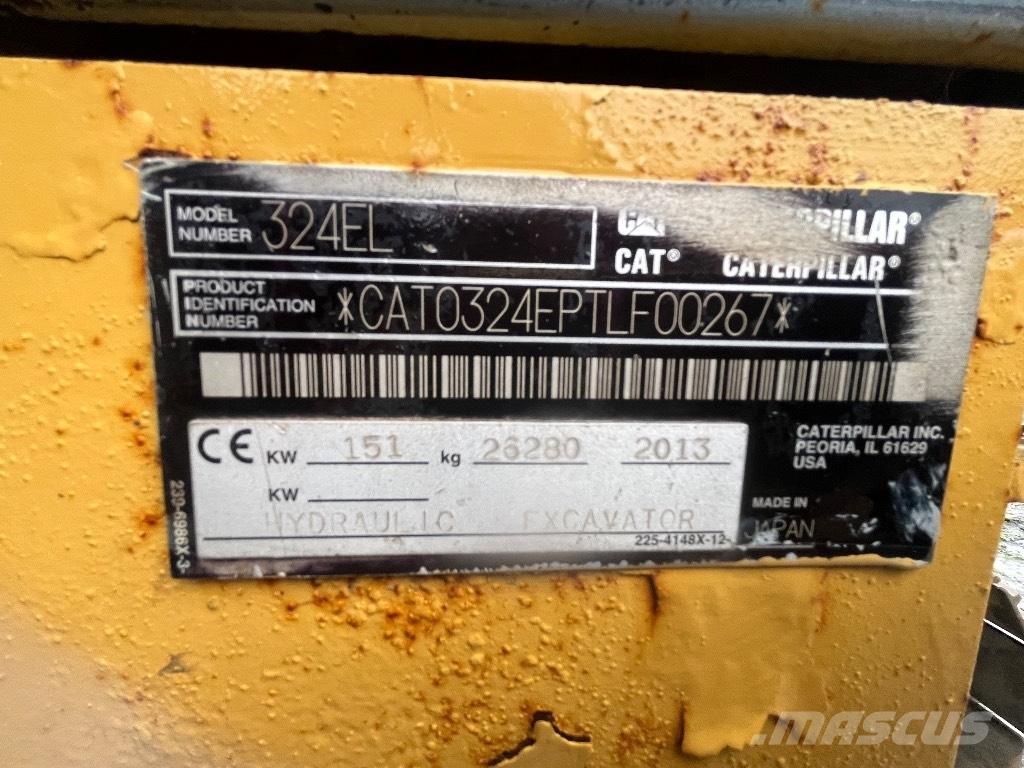 CAT 324 E 大型油圧ショベル12t以上（パワーショベル・ユンボ）