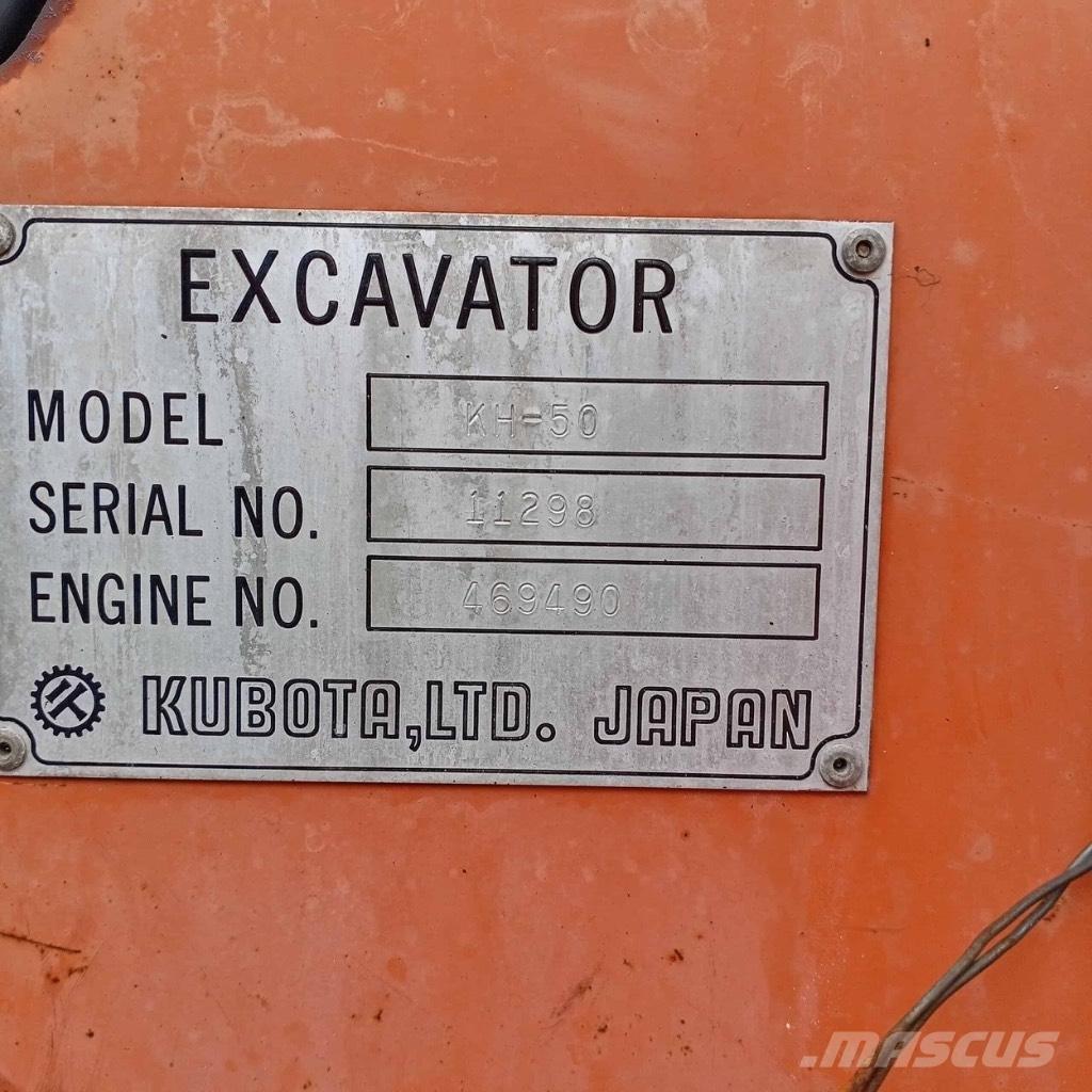 Kubota KH 50 ミニ油圧ショベル 7t以下（ミニユンボ・ミニディガー）