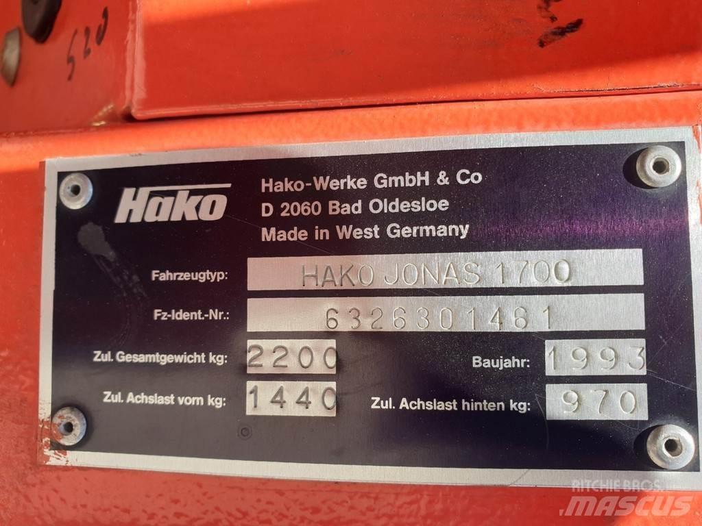 Hako Jonas 1700 路面清掃機