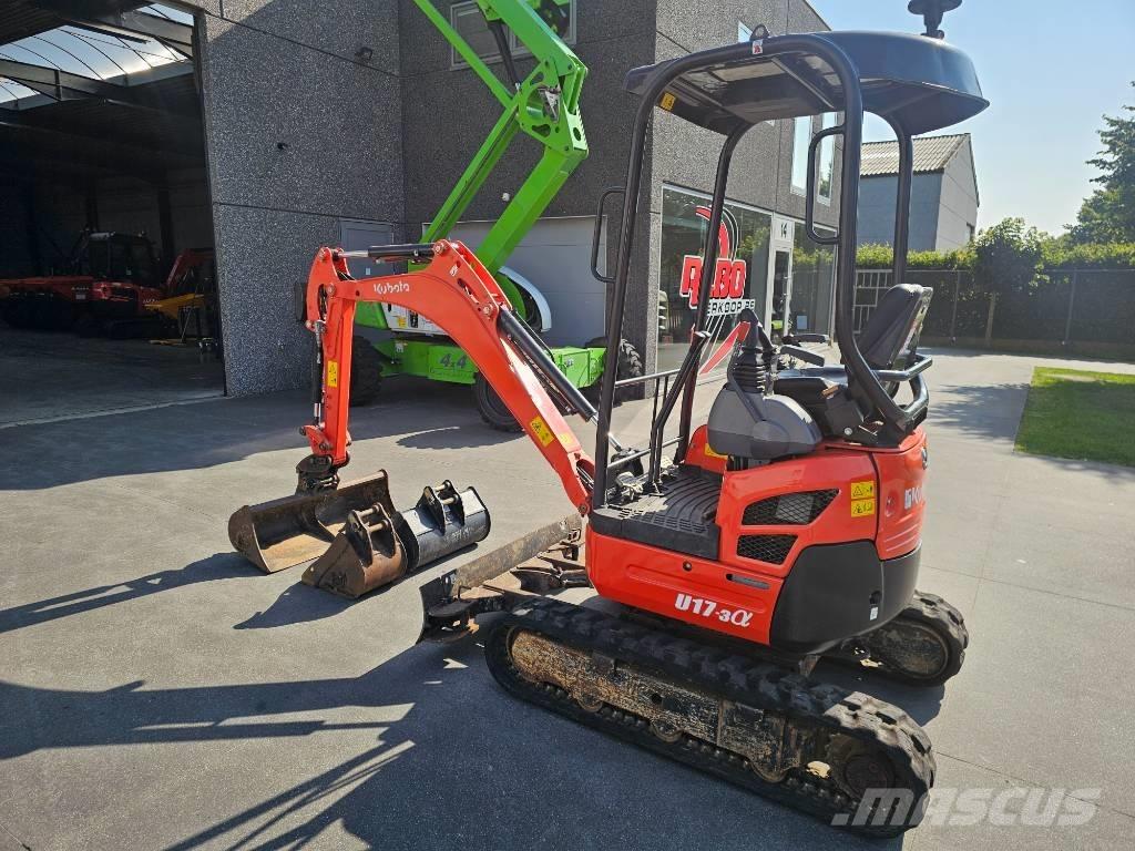 Kubota U 17-3 ミニ油圧ショベル 7t以下（ミニユンボ・ミニディガー）