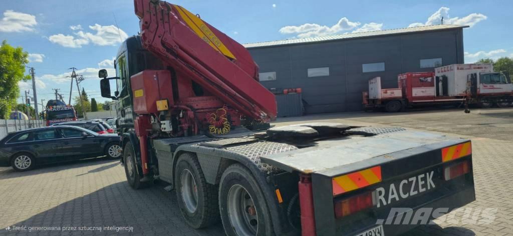 Scania G 400 クレーントラック、ユニック車