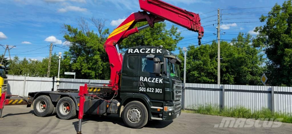 Scania G 400 クレーントラック、ユニック車