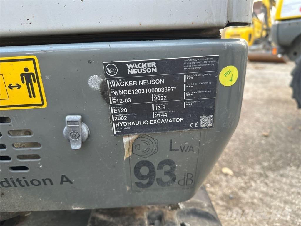 Wacker Neuson ET20 大型油圧ショベル12t以上（パワーショベル・ユンボ）