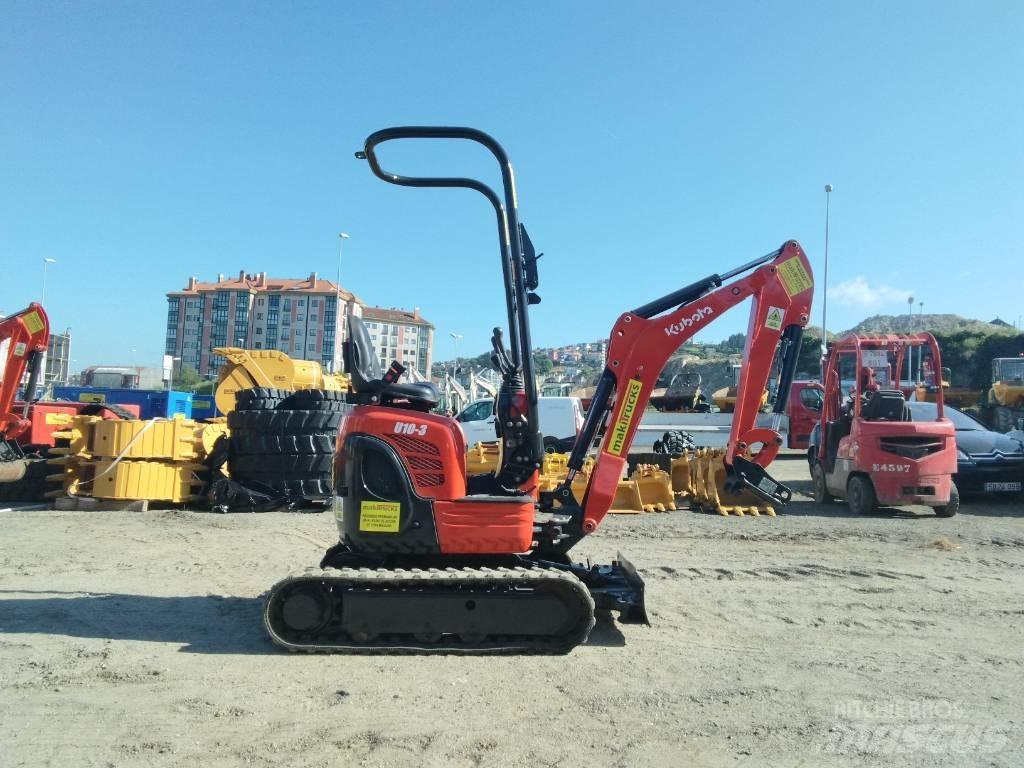 Kubota U 10-3 ミニ油圧ショベル 7t以下（ミニユンボ・ミニディガー）