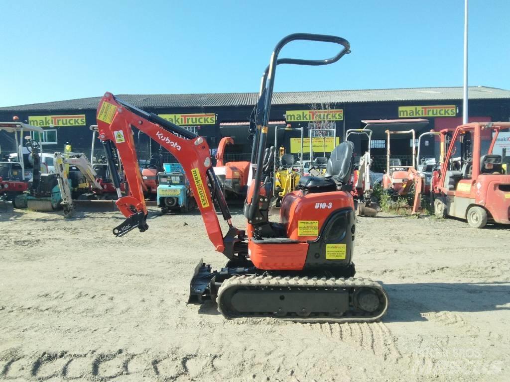 Kubota U 10-3 ミニ油圧ショベル 7t以下（ミニユンボ・ミニディガー）