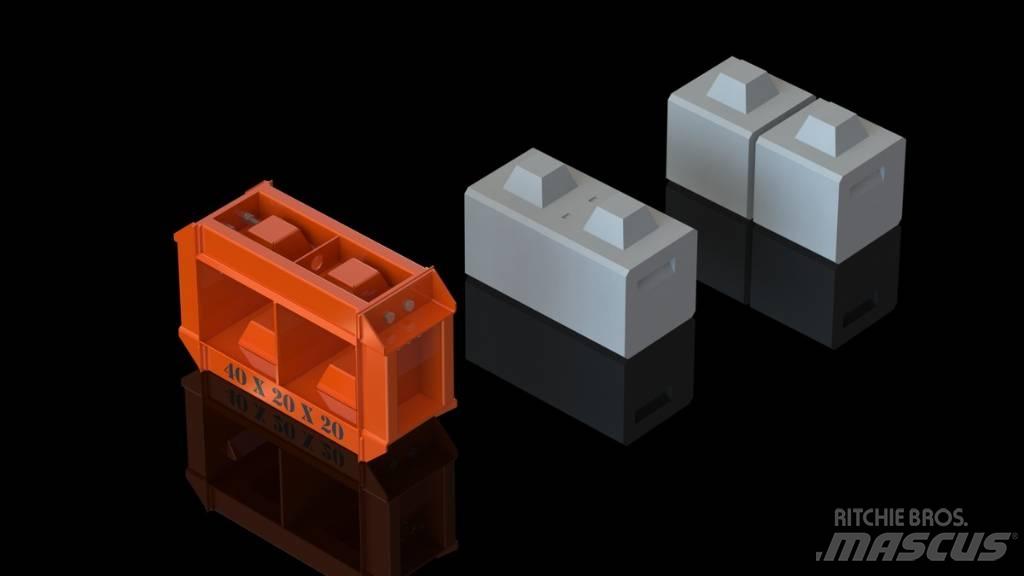 3A Block 180x60x60 コンクリートペーバー