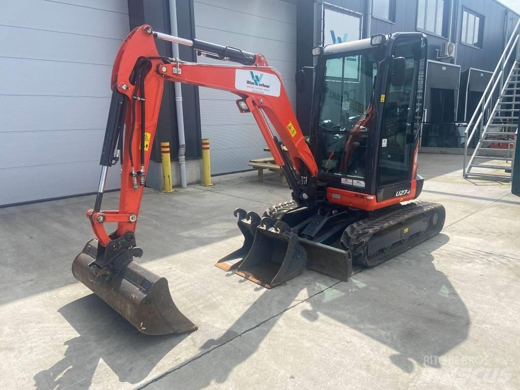 Kubota U 27-4 ミニ油圧ショベル 7t以下（ミニユンボ・ミニディガー）