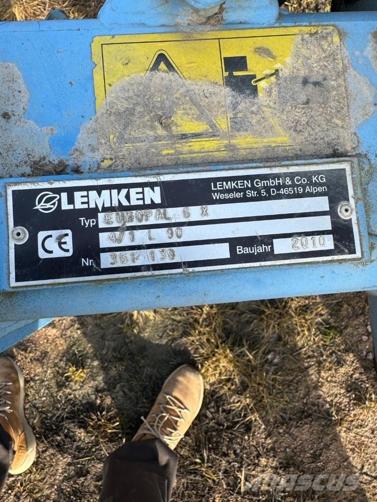 Lemken EurOpal 6 X リバーシブルプラウ