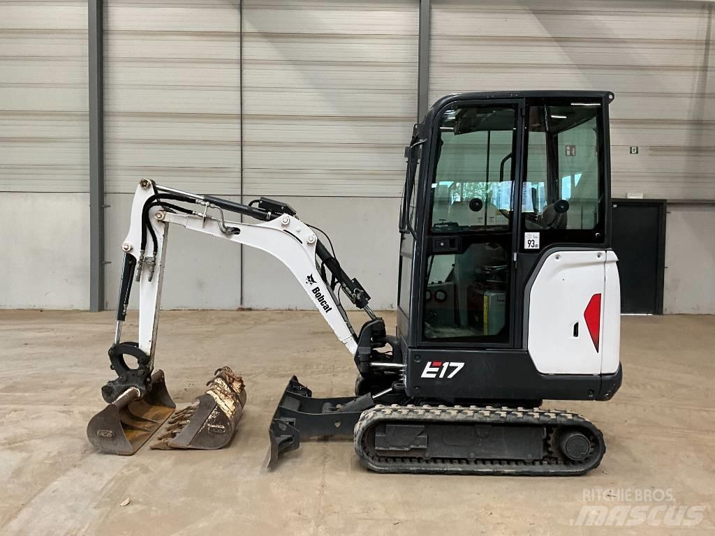 Bobcat E 17 ミニ油圧ショベル 7t以下（ミニユンボ・ミニディガー）