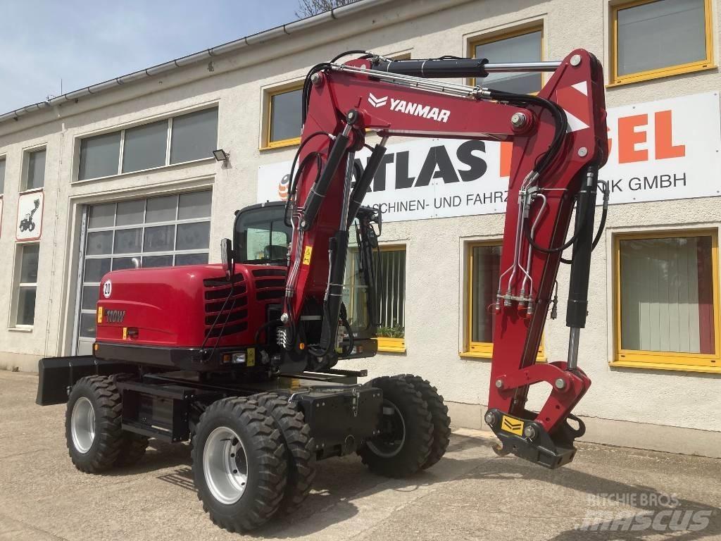 Yanmar B 110 W ホイール式油圧ショベル（パワーショベル・ユンボ・バックホー）