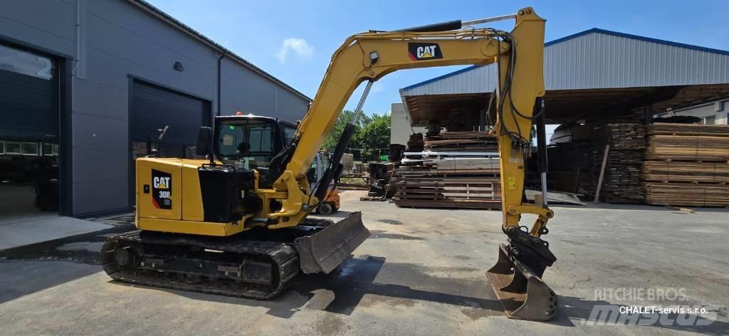 CAT 308 CR 中型油圧ショベル 7ｔ-12ｔ（ユンボ・パワーショベル・バックホー）