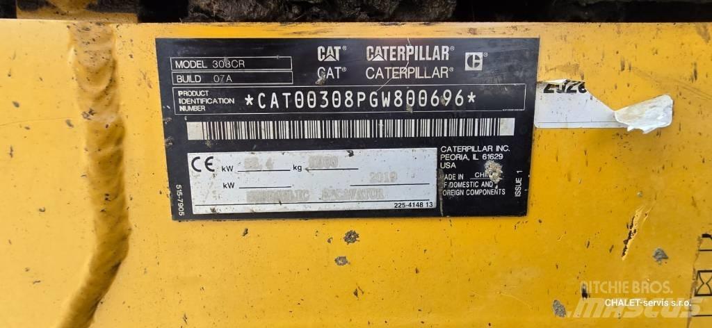 CAT 308 CR 中型油圧ショベル 7ｔ-12ｔ（ユンボ・パワーショベル・バックホー）