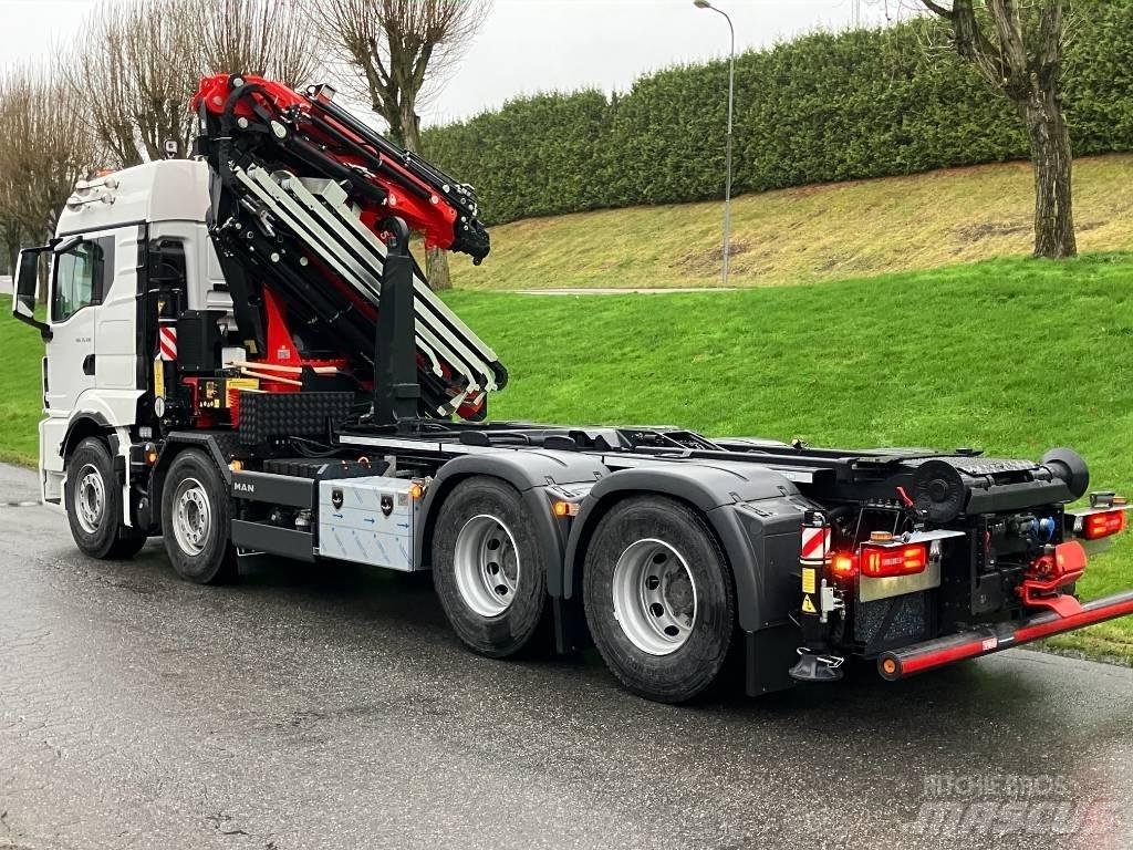 MAN TGS 35.510 クレーントラック、ユニック車