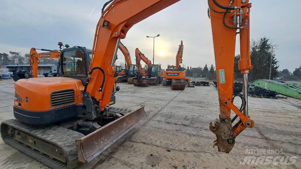 Doosan DX 85 R-3 中型油圧ショベル 7ｔ-12ｔ（ユンボ・パワーショベル・バックホー）