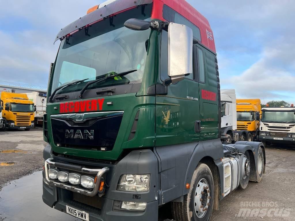 MAN TGX 26.480 中古トラクターヘッド | トレーラーヘッド