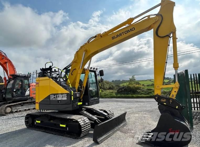 Sumitomo SH1305 中型油圧ショベル 7ｔ-12ｔ（ユンボ・パワーショベル・バックホー）