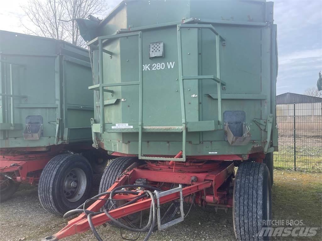 Welger DK 280B ダンプトレーラー