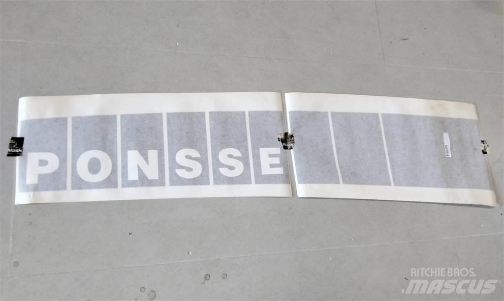 Ponsse P21053 シャーシ及びサスペンション