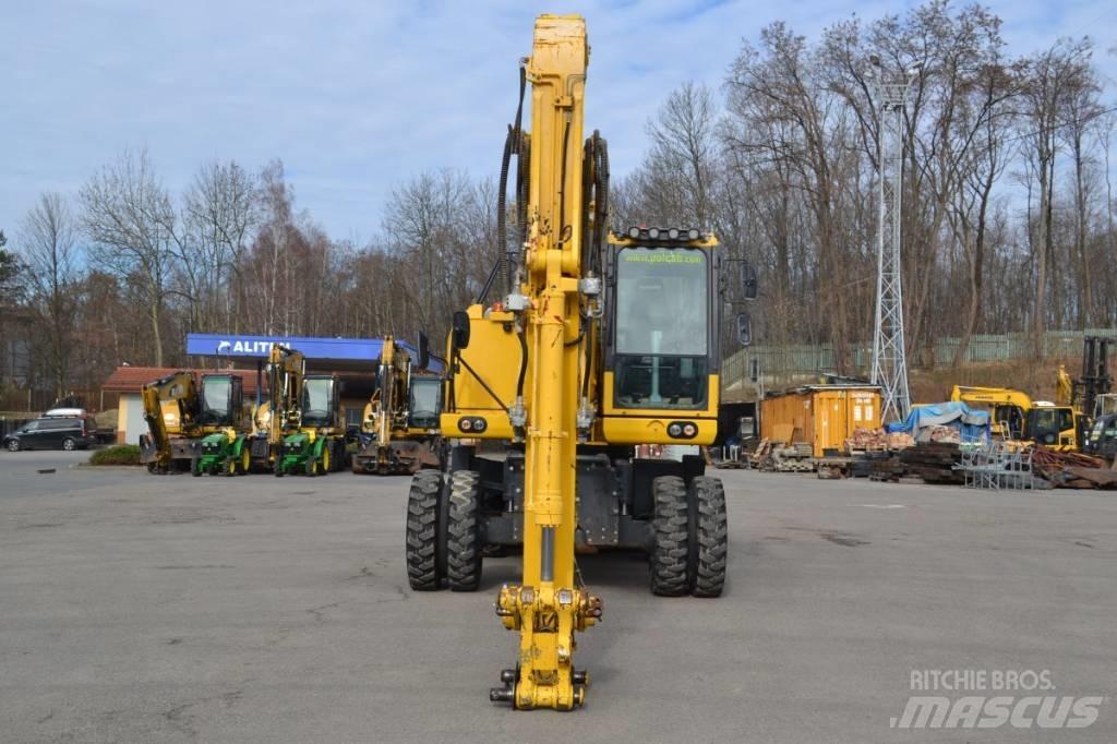 Komatsu PW 180-10 ホイール式油圧ショベル（パワーショベル・ユンボ・バックホー）