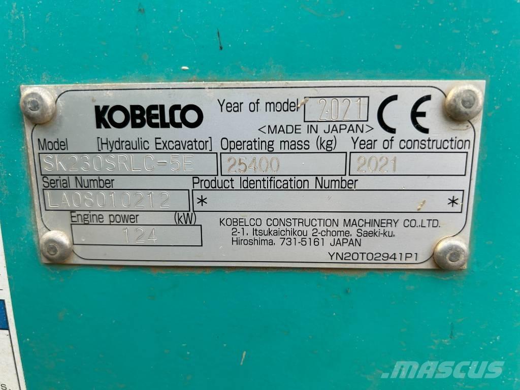 Kobelco SK 230 NLC-5 大型油圧ショベル12t以上（パワーショベル・ユンボ）