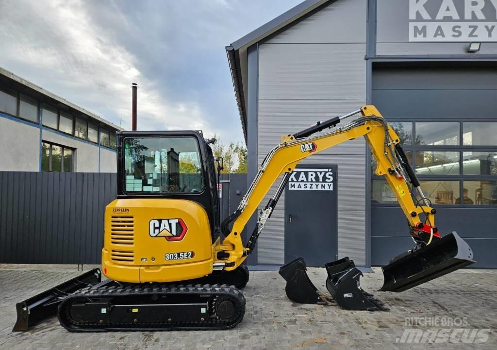 CAT 303.5 E CR ミニ油圧ショベル 7t以下（ミニユンボ・ミニディガー）