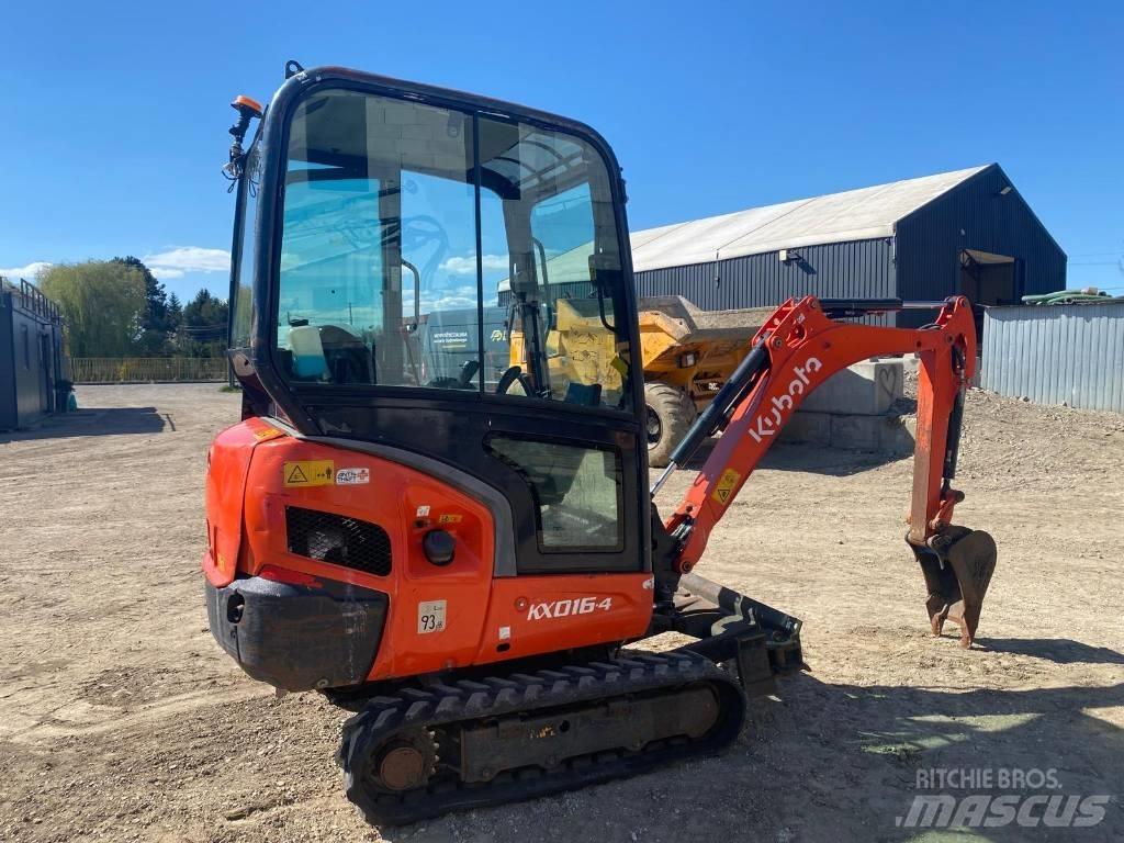 Kubota KX 016-4 ミニ油圧ショベル 7t以下（ミニユンボ・ミニディガー）