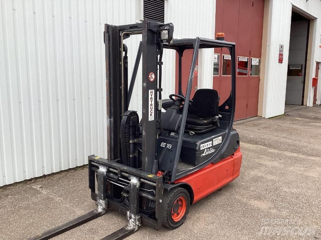Linde E 18 C バッテリーフォークリフト