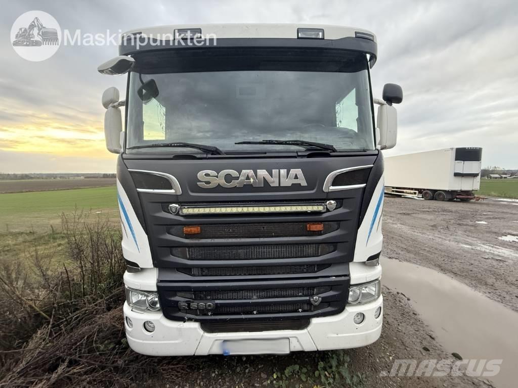 Scania R 580 ボックスボディー、ウイング、箱車
