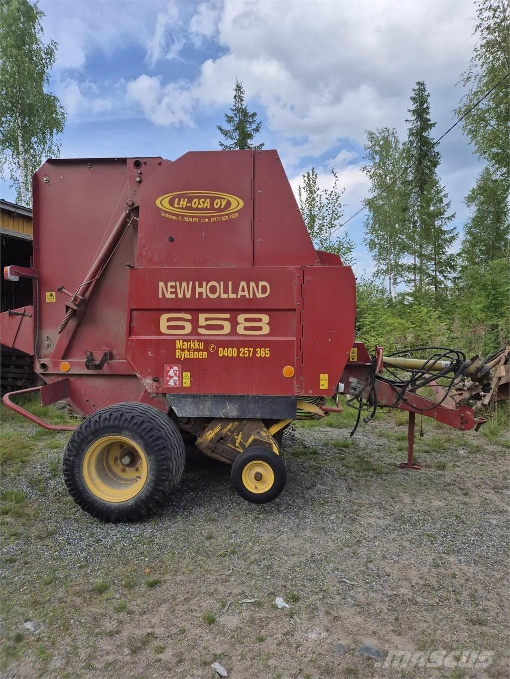 New Holland 658 ラウンドベーラー