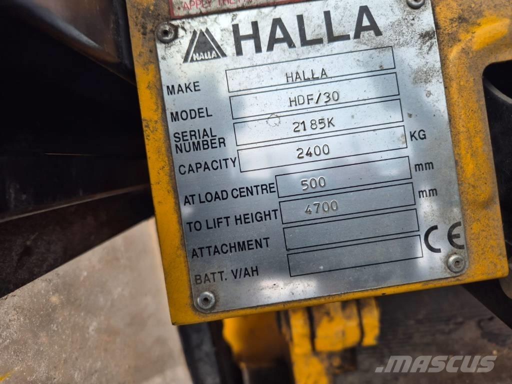 Halla HDF 30 ディーゼル・軽油