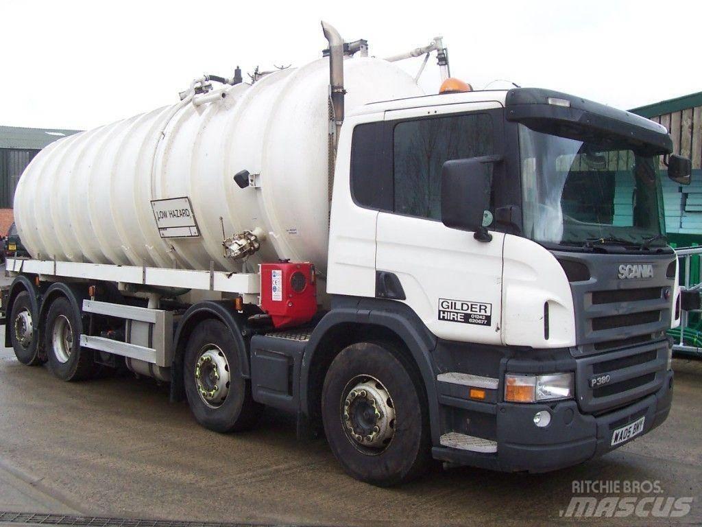 Scania P 380 コンバイン／バキュームトラック