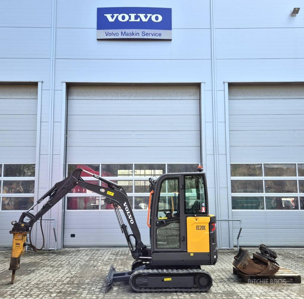 Volvo EC20E ミニ油圧ショベル 7t以下（ミニユンボ・ミニディガー）