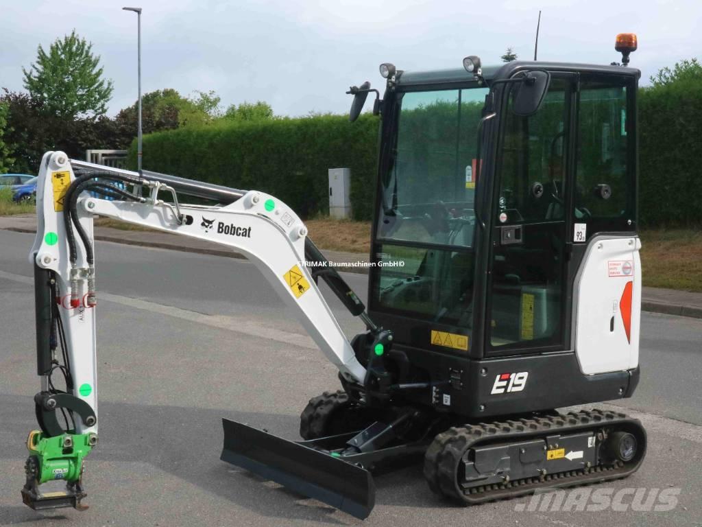 Bobcat E 19 ミニ油圧ショベル 7t以下（ミニユンボ・ミニディガー）