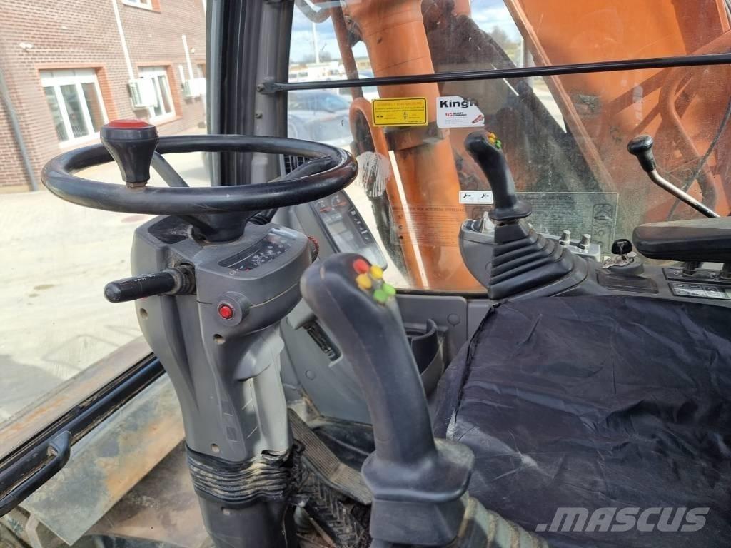 Hitachi ZX 160 W ホイール式油圧ショベル（パワーショベル・ユンボ・バックホー）
