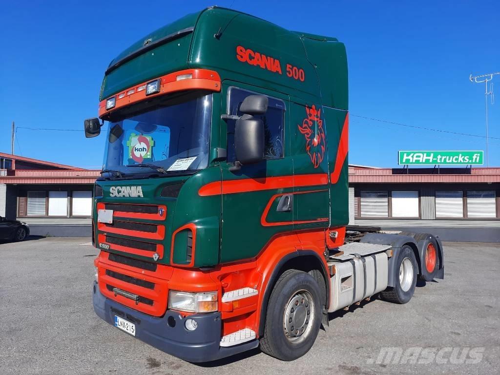 Scania R 500 中古トラクターヘッド | トレーラーヘッド