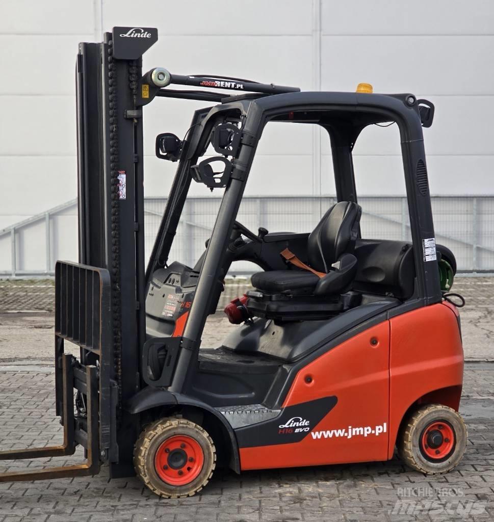 Linde H 16 T - 01 LPGフォークリフト
