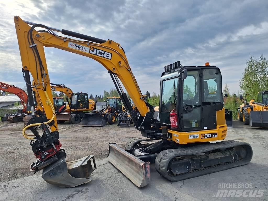 JCB 90 Z-2 中型油圧ショベル 7ｔ-12ｔ（ユンボ・パワーショベル・バックホー）