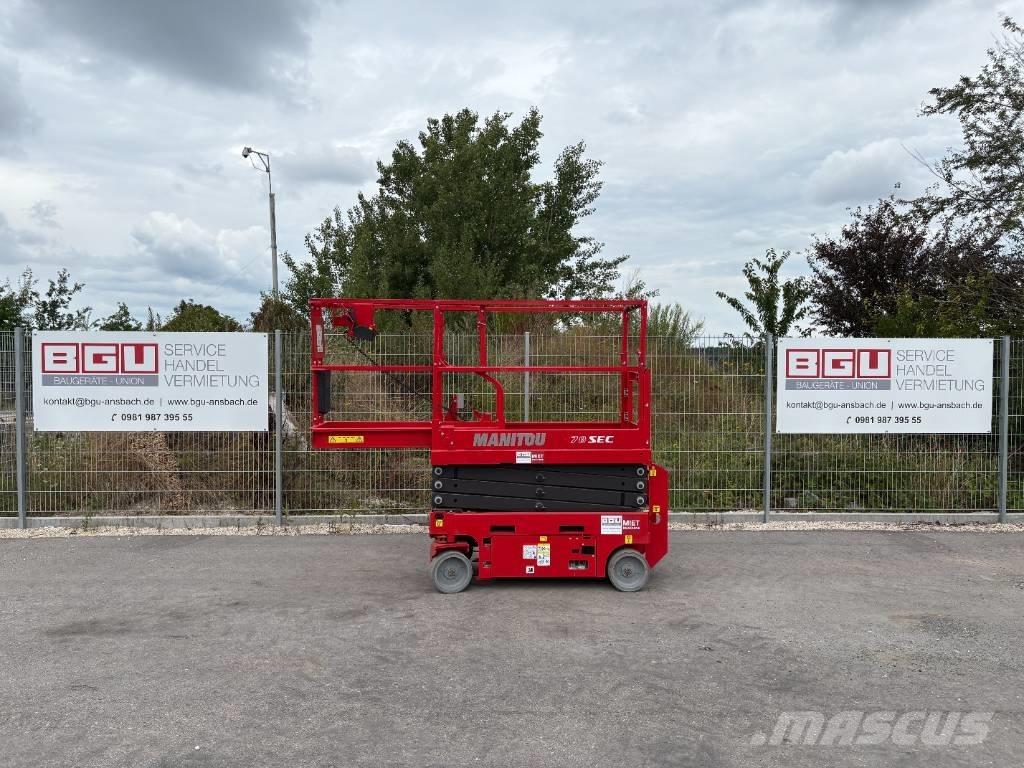 Manitou 78 SEC シザースリフト