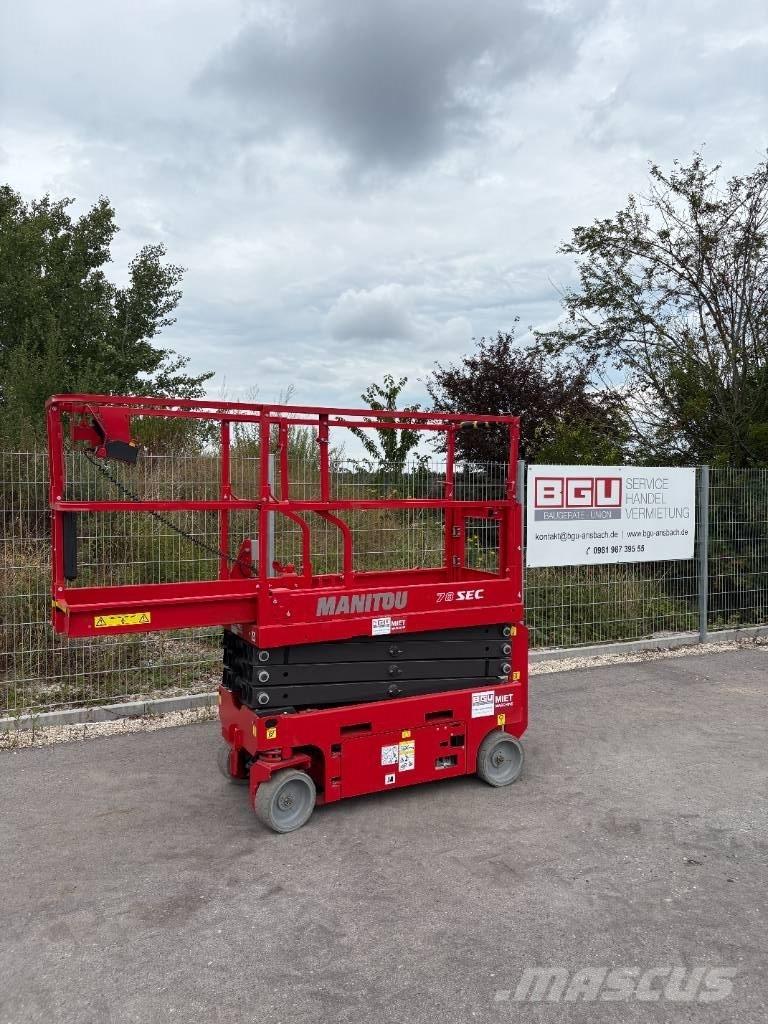 Manitou 78 SEC シザースリフト